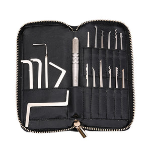 Lockmall Stainless Steel 12-Piece Single Hook Unlocking Tool Set