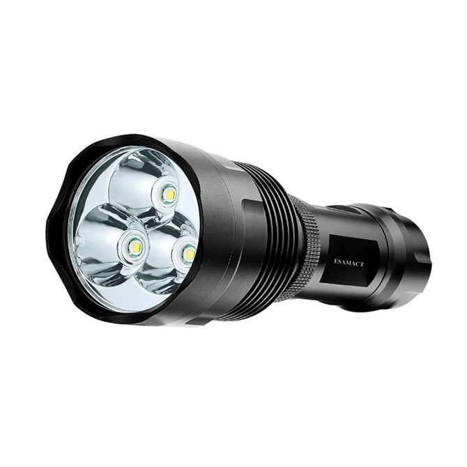 ESAMACT High Power Flashlight Powerful LED Flash Light with 26650 Battery Waterproof Torch Lantern Camping