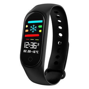 VRrobot M3S Waterproof Smart Bracelet - Black