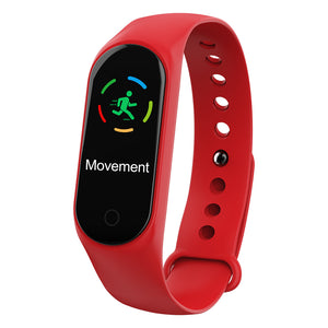 VRrobot M3S Waterproof Smart Bracelet - Red