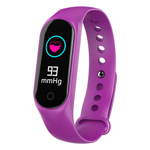 VRrobot M3S Waterproof Smart Bracelet - Purple