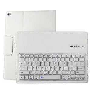 Slim Removable Wireless Keyboard Folio Case Stand for IPAD Pro12.9 - White