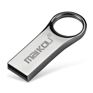 MAIKOU Small Racket USB 2.0 64G Waterproof U Disk USB Driver- Dark gray