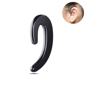 Wireless Bluetooth 4.2 Earphone Headset With Mic Portable Ear Hook Stereo Headphones for iPhone X 6S 7 8 XiaoMi Huawei - Black