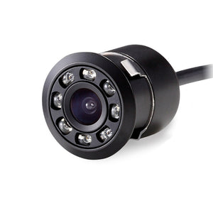 Quelima Car Universal Reversing Camera with 8-LED Infrared Night Vision