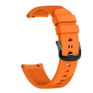 Huami Mi Dynamic Silicone Strap Youth Version Twill Silicone Strap - Orange