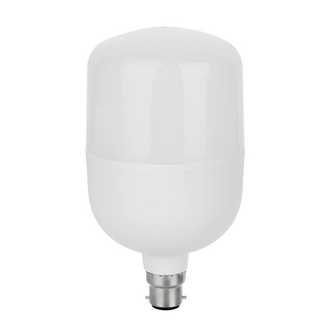 B22 Plastic LED Light Bulb, Energy Saving LED Bubble Ball Bulb For Home Indoor Lighting Warm White/30w/White