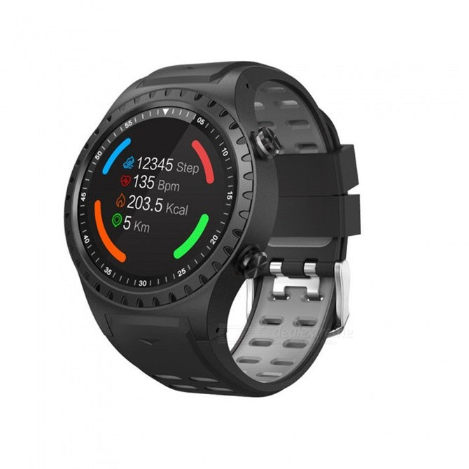 M1 1.3"  Large Screen Smart Bluetooth Watch / Dynamic Heart Rate Monitoring / Multiple Motion Mode /IP67 Waterproof - Grey