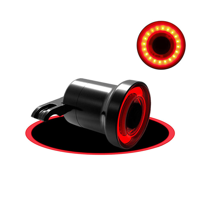 ESAMACT USB Bike Tail Light Lantern, Smart Brake Sensor Taillight, MTB Road Cycle Rear LED Bycicle Back Light