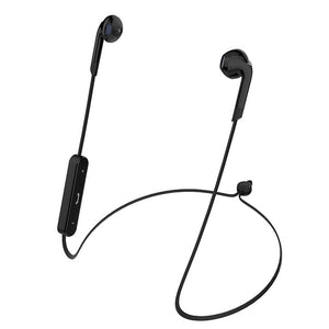 OJADE Wireless Bluetooth V4.2 Earphones Neckband Sports Stereo Bass Earbuds for Xiaomi / IPHONE - Black