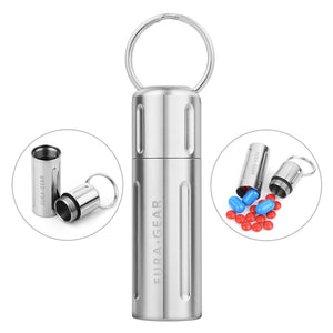 FURA ¡¤ GEAR TC4 Titanium Alloy Storage Container - Silver