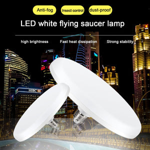 E27 UFO Style 36-5630 SMD LED Bulb Light 220V Cold White Light Energy-Saving Lamp No Flicker For Indoor Lighting Cold White/40w/White