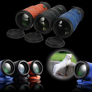 High Times 26X52 HD Multi-coated Wide Angle Monocular Binoculars Telescope Eyepiece W/ Night Vision For Outdoor Hunting Orange