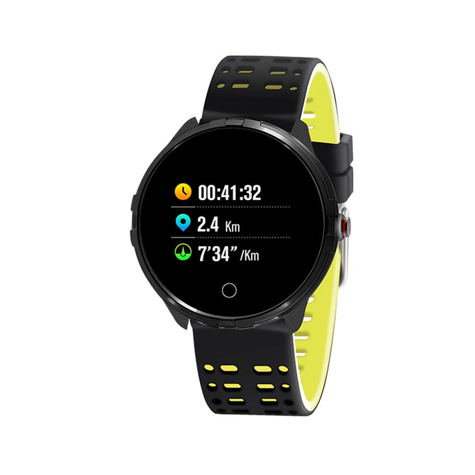 X7 Smart Bracelet Heart Rate Monitor Pedometer Sleep Tracker IP68 Waterproof Fitness Tracker - Yellow