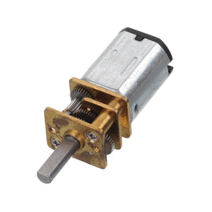 N20 DC 6V 300Rpm Metal Gear Motor - Silver + Golden