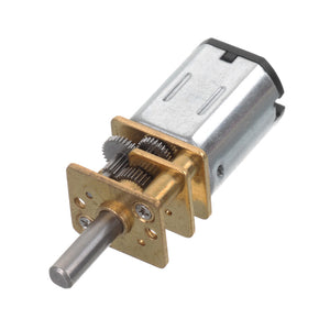 N20 DC 6V 500Rpm Metal Gear Motor - Silver + Golden
