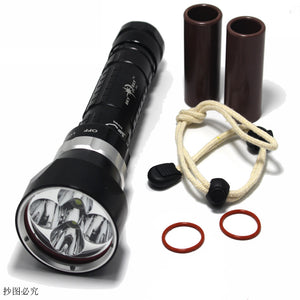 ESAMACT 5 x CREE XML L2 LED Diving Flashlight Torch, Underwater 200M Waterproof LED Flash Light Lantern Torch