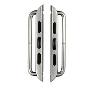 XSUNI Watchband Band Attachment Adapter for APPLE WATCH 42mm - Silver