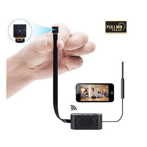 WiFi Hidden Camera,SIKVIO HD 1080P Spy Camera Mini Wireless Small Security Cam with Motion Detection Alarm Remote Home Nanny Cam