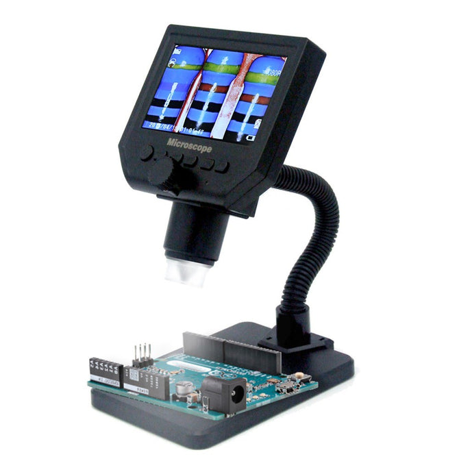 Portable LCD Digital Microscope with 4.3 Inches HD LCD Display - US Plug