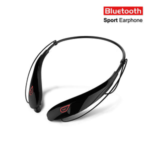 Y98 Neckband Type Wireless Bluetooth Run Sports Headphone Headset - Black