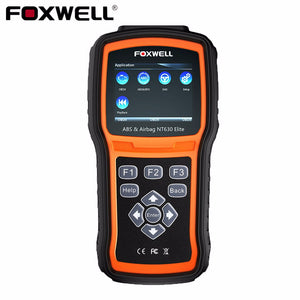 Foxwell NT630 Elite OBD2 Car Diagnostic Scanner, Code Reader Auto Diagnosis Analysis Tool With LCD Display Black