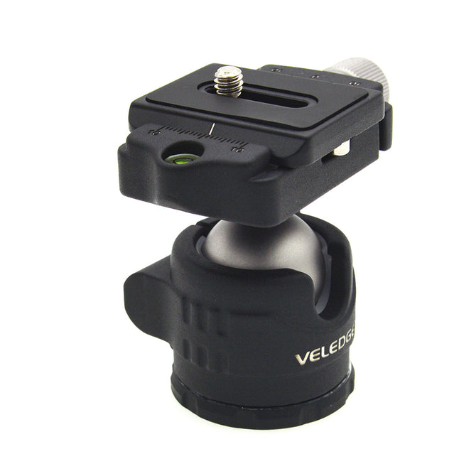 VELEDGE LC-28 28MM Low Center of Gravity Tripod Ball Head with Plate