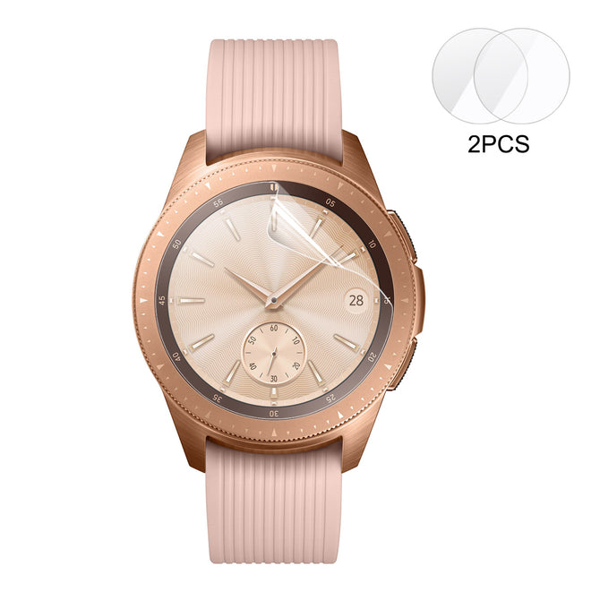 2Pcs Hat-Prince HD Clear PET Screen Protector for Samsung Galaxy Watch 42mm