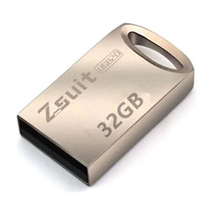 ZSuit M29 Mini Portable Metal USB 3.0 Flash Drive 32GB USB Flash Memory Stick Pendrive Silver