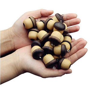 Cute Acorn Style Mini Portable Wood USB 3.0 Flash Drive 16GB USB Flash Memory Stick Memory Stick 16GB/Gray