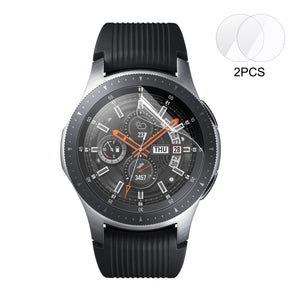 2Pcs Hat-Prince HD Clear PET Screen Protector for Samsung Galaxy Watch 46mm