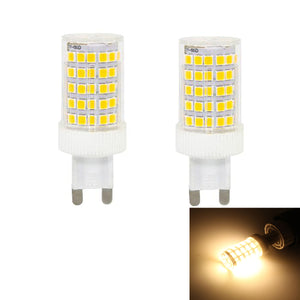 JRLED G9 10W Warm White 2835 SMD 86-LED Light Bulb Dimmber LED Lamps AC 230V - 2PCS