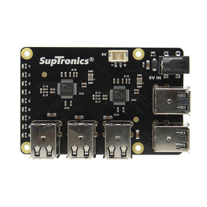 Geekworm Raspberry Pi 9-Port USB Hub / Power supply expansion board for Raspberry