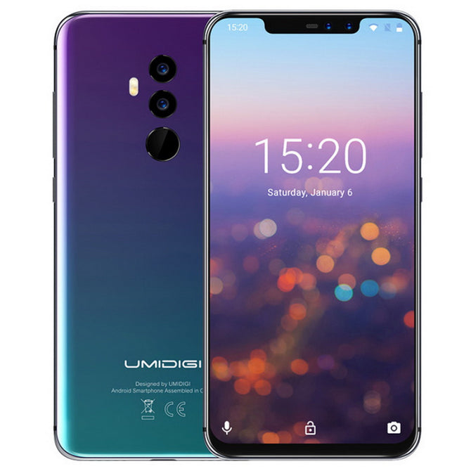 UMIDIGI Z2 Special Edition 6.2 inches Notch Full Screen 4G Phablet Phone, Face ID 4GB+64GB