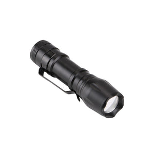 Portable Mini Penlight CREE LED Flashlight Torch Pocket Light Waterproof Lantern AA Battery Powerful For Hunting White/Black