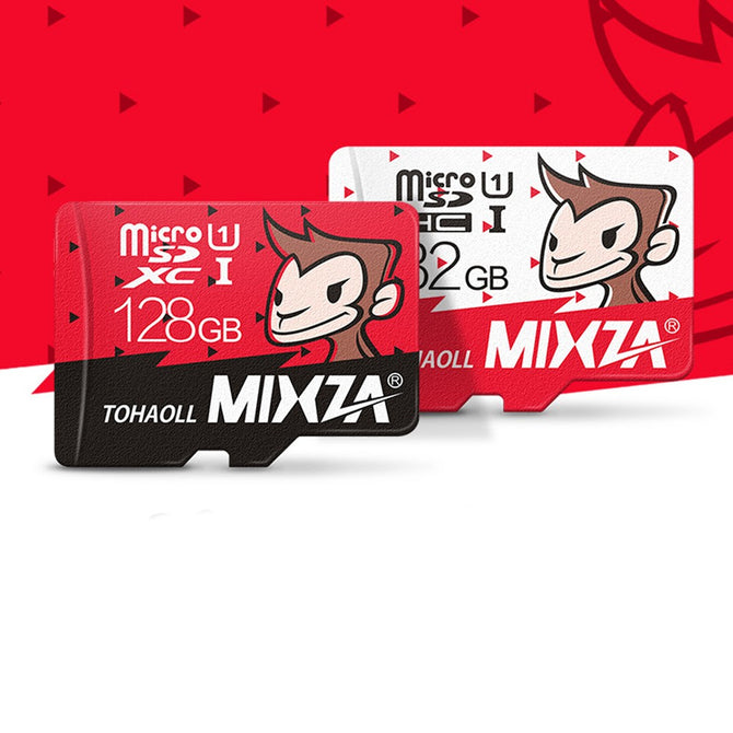 Mixza High Speed Class 10 64GB TF Card Waterproof Magnetic-proof Micro SD Memory Card For Phone, Tablet, Car DVR 64GB