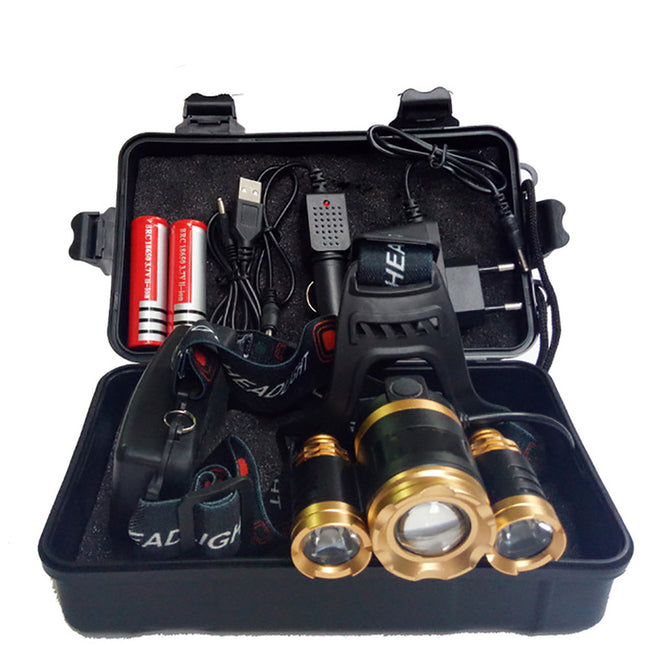 ESAMACT 13000LM LED T6 Headlamp Lighting Bicycle Light Flashlight Torch Lantern Fishing Headlight For Camping Light