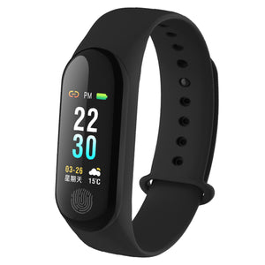 DMDG Smart Bracelet with Blood Pressure / Heart Rate Monitor, Color Screen IP67 Waterproof Fitness Tracker Wristband
