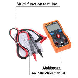 ZHAOYAO Full Intelligent Digital Multimeter LCD 4000 Count Automatic Range True RMS Backlight Ammeter Voltage Ohmmeter