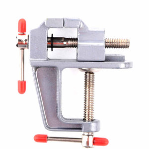 MX-DEMEL Mini Aluminum Bench Table Swivel Lock Clamp Vice Craft Jewelry Hobby Vise