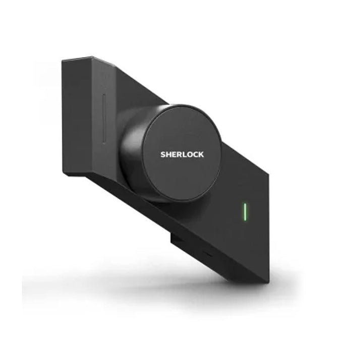 M1 Sherlock Smart Lock, Mijia APP Remote Control Lock For Home (Left Side to Open the Door) Black