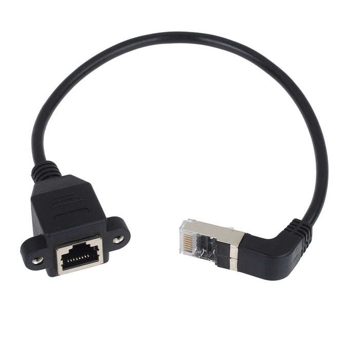 RJ45 Revolutionary Female Cable with Fixed Seat Ears 8P Up 0.3 m