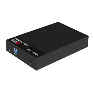 Portable USB3.0 Desktop Hard Disk Box HDD Enclosure Case, 2.5 / 3.5 Inches SATA Case Black