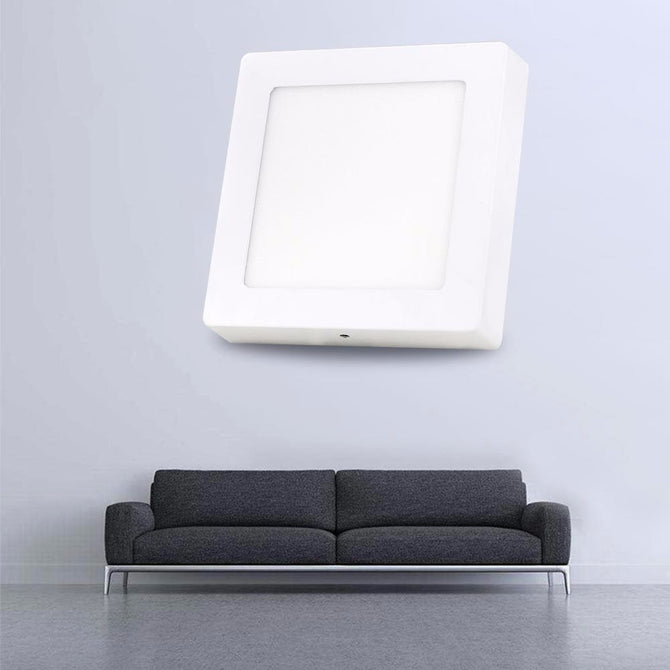 Square LED Downlight, Ultra Thin Corridor Porch Ceiling Lamp Spotlight For Home Living Room White/11-15W/Warm White
