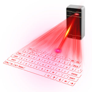ZHAOYAO Bluetooth Laser keyboard Wireless Virtual Projection keyboard for Iphone Android Smart Phone Ipad Tablet PC Notebook