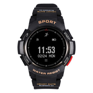 Outdoor Sports Touch Screen Wrist Watch 50m Waterproof Fashion Bluetooth Watch With Multi Sport Modes, Reminder Black