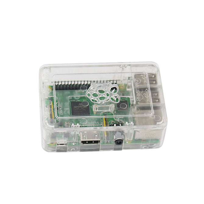 ABS Case with Heatsink Cooler for Raspberry Pi 3B+/3B/2B (No PI)