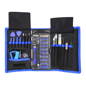 ESAMACT 80 in 1 Precision Screwdriver Set with Magnetic Screwdriver Kit 56 Bits Repair Tools Kit For iPhone 7 Laptop PC Phone
