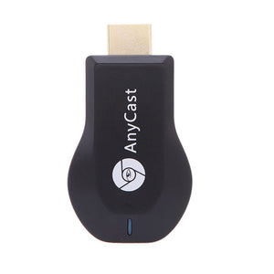 Portable Anycast M4 plus Nickel Plating Mini PC Android Cast HDMI WiFi Dongle 2 Mirroring Multiple TV Stick Adapter