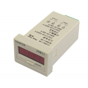 BTOOMET JDM11-5H Reset Panel Mode 5 Digits LED Display Digital Counter DC24V